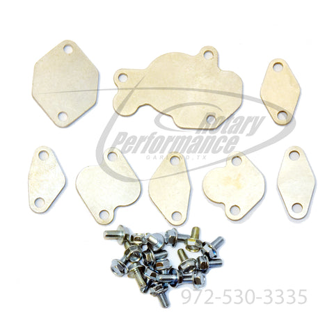 1993-02 RX-7 Block Off Plate Kit (with hardware)
